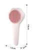 SP Lược chải lông hình bàn chân nút bấm 19*10cm
