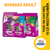 Thức ăn hạt dành cho Mèo trưởng thành Whiskas Adult - 2 vị cá biển/ cá thu 3kg