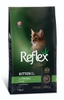 Thức ăn hạt cho mèo con Reflex Plus Kitten Gói 1.5kg vị gà