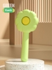 Spet Lược chải nút bấm hình hoa 19.5*8.5 cm