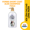Sữa tắm cho chó lông ngắn Forbis Short Coat Aloe Shampoo 750ml