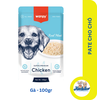 Pate cho chó Wanpy Super Premium - 100gr