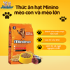 Thức ăn hạt Minino Kitten&Adult cat cho mèo con và mèo lớn