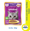 Pate xốt cho mèo Whiskas Adult - 80gr