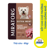 Pate xốt cho chó trưởng thành giống nhỏ Miratorg Extra Meat - Thịt bò 85gr