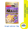 Pate Nekko cho mèo dạng sốt và thạch đủ vị - Gói 70gr