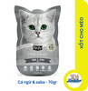 Xốt pate cho mèo Kit Cat Petite Pouch nhiều vị - 70gr