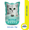 Xốt pate cho mèo Kit Cat Petite Pouch nhiều vị - 70gr