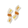 Xương nơ da bò kẹp thịt gà cho chó Doggyman Chewell - 26 cây mini 140gr