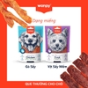 Snack thưởng cho chó Dog Treats nhiều vị WANPY - 100gr