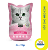 Xốt pate cho mèo Kit Cat Petite Pouch nhiều vị - 70gr