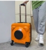 Vali kéo du lịch dành cho Thú cưng hình vuông mặt gấu 40*21*45cm