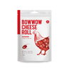 Bánh thưởng pho mai cuộn thịt gà/ cá hồi cho chó Bowwow  - 120gr