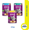 Pate lon cho mèo Whiskas - 400gr
