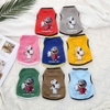 KK Áo thun 3 lỗ Mickey,Snoopy,Doremon/hình chó to 4XL (trên 15kg-18kg)