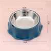 Spet Bát đơn inox đế sóng-18cm màu sắc ngẫu nhiên
