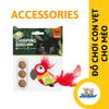 Đồ chơi Fofos Chirping Bird con vẹt (có tiếng kêu & kèm catnip)