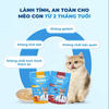 Mr. Vet Tuna Nutrition Cat Pouch 70g - Thức ăn có chứa Cá ngừ, Gà, Dầu cá hồi