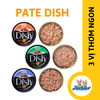 Pate mèo Dish white tuna/chicken/salmon 85g