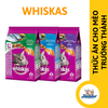 Thức ăn hạt dành cho Mèo trưởng thành Whiskas Adult 1.2kg 3 vị cá ngừ/ cá thu/ cá biển
