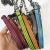 Spet Dây dắt xích thép trơn kèm vòng cổ 2.5cm