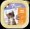 Thức ăn Pate cho mèo PLAISIR vị Gà, Cá ngừ, Cá hồi 100gr