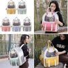 Balo vải mặt mèo có túi và tay xách 40*23*32cm