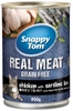 Pate mèo lớn Snappy Tom dinh dưỡng cho mèo - Lon 400gr