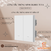 Công tắc thông minh nút bấm cơ hình vuông - Zigbee Tuya - 4 Nút
