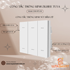 Công tắc thông minh nút bấm cơ hình vuông - Zigbee Tuya - 3 Nút
