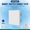 Công tắc thông minh nút bấm cơ hình vuông - Zigbee Tuya - 1 Nút