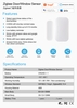 Cảm biến cửa Zigbee - Tuya - ZGB-DR-01