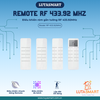 Điều khiển rèm tự động cầm tay sóng RF 433.92MHz