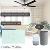 Công tắc Đèn - Quạt Wifi Tuya - Không Viền