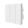 Công tắc thông minh nút bấm cơ hình vuông - Zigbee Tuya - 2 Nút