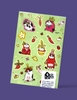 Sticker Radish cat A6