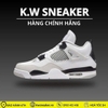 (CHÍNH HÃNG) Giày Nike Air Jordan 4 Retro 'Military Black' DH6927-111