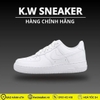 (CHÍNH HÃNG) Giày Nike Air Force 1 Low All White CW2288 111