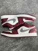(Chính Hãng) Giày Jordan 1 Low Cherrywood Red 553558-615