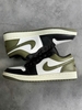 ( Chính Hãng ) Giày Nike Air Jordan 1 Low ‘Black Toe Medium Olive’ 553558-092