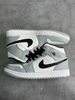( Chính Hãng ) Giày Nike Air Jordan 1 Mid ‘Smoke Grey’ 554724-092