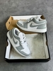 ( Chính Hãng )Giày Nike Air Jordan 1 Low White Wolf Grey DC0774-105