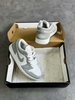 ( Chính Hãng )Giày Nike Air Jordan 1 Low White Wolf Grey DC0774-105