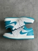 (Chính Hãng) Giày Nike Air Jordan 1 Low 'Aquatone' 553558-174