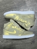 ( Chính Hãng )Giày Air Jordan 1 Mid 'Lemon Yellow' CK6587-200