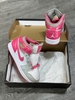 ( Chính hãng )Giày Air Jordan 1 Mid GS 'Platinum Pink' - 555112 109