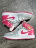 ( Chính hãng )Giày Air Jordan 1 Mid GS 'Platinum Pink' - 555112 109