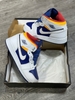 ( Chính Hãng ) GIÀY NIKE AIR JORDAN 1 MID GS ‘WHITE DEEP ROYAL BLUE’ 554725-131