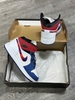 ( Chính Hãng ) GIÀY NIKE AIR JORDAN 1 MID SE GS ‘MULTICOLORED SWOOSH’ BQ6931-146