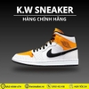 ( Chính Hãng ) Giày Jordan 1 Mid Laser Orange (Women's) BQ6472 107